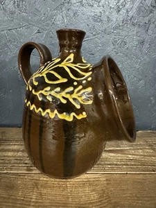 Vintage Salzschwein, Slipware Keramik von Joan Harding, 70er Jahre. " - Bild 1 von 12