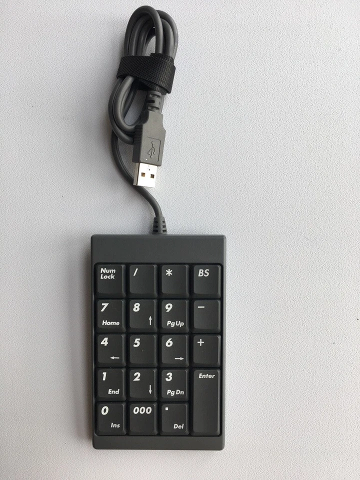 Fellowes USB Numeric Keypad Number Key Pad Model KU-9925 P/N 99193 - Image 1 of 1