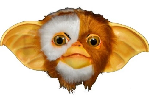 Adult Retro Gremlins Movie Gizmo Mask Costume Accessory Mattwb106
