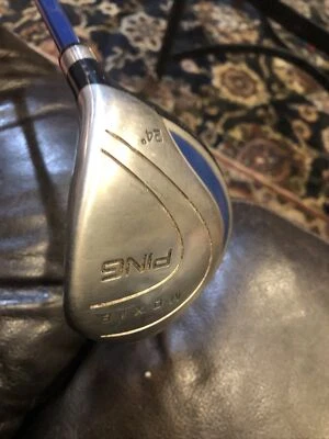 PING Right Handed Moxie Youth Flex 24 Degree fairway wood equiv. to 9 iron - Image 1 of 4
