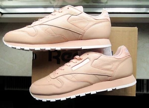 REEBOK CLASSIC LEATHER PJ WOMEN DAMEN ECHTLEDER ROSE CLOUD WHITE 42, 8, 10,5 NEU - Bild 1 von 8