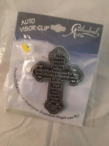 Auto Auto Reise Reise Gebet Visier Kreuz Clip - Bild 1 von 1