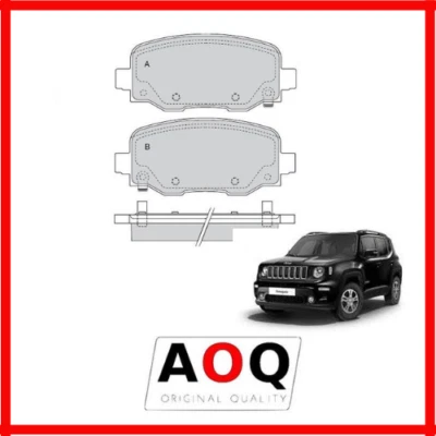 PASTIGLIE FRENI POSTERIORI JEEP RENEGADE SUV 1.3 1.4 1.6 MULTIJET 2.0 2.4 - Immagine 1 di 4