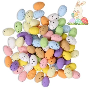 Easter Decoration Eggs Colorful Foam Eggs Fake Egg for Easter Party Decoratio... - Picture 1 of 7
