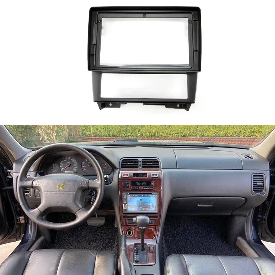 Best Fascia Stereo Radio Bezel Panel Frame DVD Trim For Nissan CEFIRO 1994-2000 - Image 1 of 1