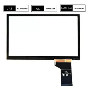VOLKSWAGEN VW 2015-19 MIB2 HEAD UNIT SAT NAV TOUCH SCREEN DIGITIZER 5C0035680D - Picture 1 of 2