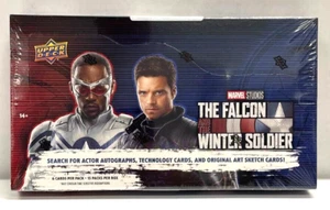 2022 UD Marvel Studios The Falcon And The Winter Soldier Factory Sealed Box - Picture 1 of 3
