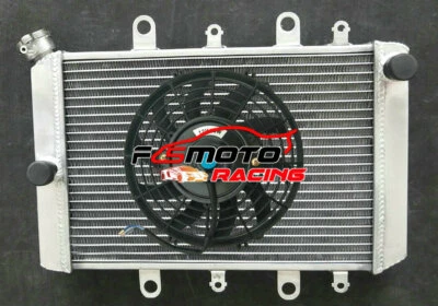 Radiator + FAN For Yamaha Grizzly Kodiak 700 YFM700 YFM700P/D/K FI EPS 2015-2021 - Image 1 of 4