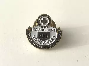 Gold Cross for Safety No Accident 20 Jahre Award Pin United States Postal Service - Bild 1 von 3