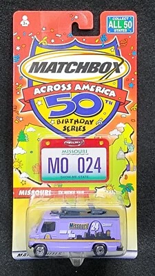 Matchbox Across America Missouri фургон телевизионных новостей - Изображение 1 из 2