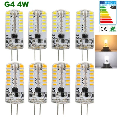 G4 led Bulb 4W DC12V Capsule light halogen desk lamp Warm/Cool White 3014SMD NEW - Image 1 of 4