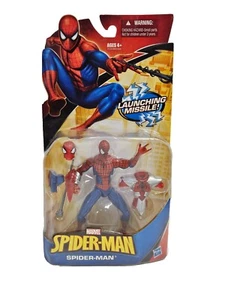 SPIDER-MAN FIGURE-2010-HASBRO-LAUNCHING MISSILE-MARVEL LEGENDS - Picture 1 of 2