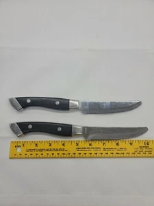 2 Walco Heavy Duty Steak Knives Serrated 10" - Picture 1 of 12