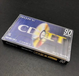 SONY CD-It Audio Cassette Tape Blank 90 Minute Tape High Bias Type II - Picture 1 of 7
