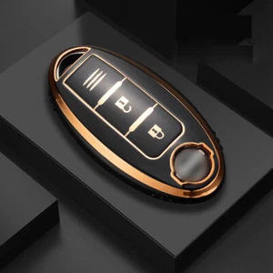 Car Remote Smart Key Fob Case Cover Shell For Nissan KICKS Rogue Murano - Foto 1 di 5