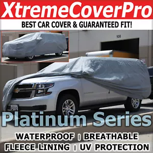 2016 2017 2018 2019 CADILLAC ESCALADE SWB WATERPROOF CAR COVER W/MIRRORPOCKET - Picture 1 of 11