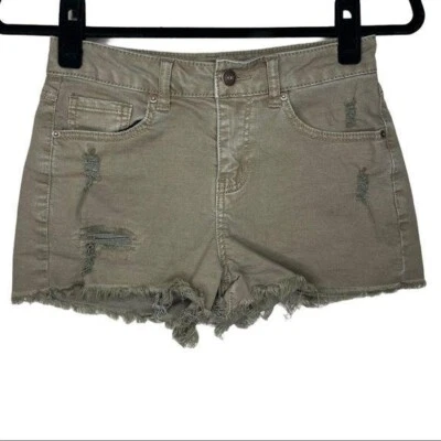 American Rag Cut Off Distressed Shorts Size 1 - Image 1 of 4
