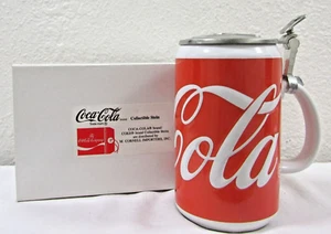New Vintage Coca Cola COCA COLA COLLECTOR CAN STEIN 1993 Limited Edition COA Box - Picture 1 of 10