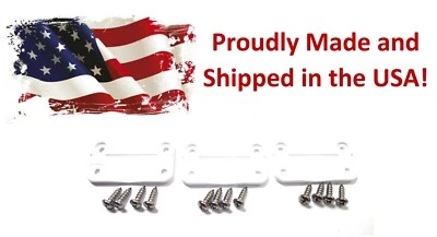 AFTERMARKET Igloo Cooler Plastic Hinges 3-PK and 12 Stainless Screws