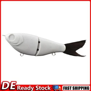 120mm/16.1g 2 Segments Glide Bait Soft Tail Swim Bait Artificial Fishing Lure(B) - Bild 1 von 6