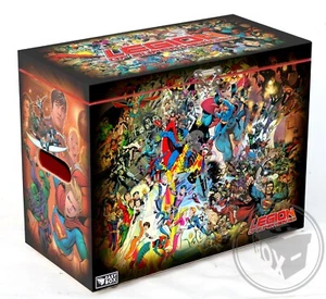 Legion of Super Heroes - Large Comic Book Hard Box Chest MDF - Picture 1 of 4
