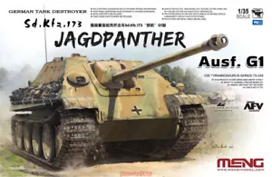 Meng Model TS-039 1/35 Niemiecki niszczyciel czołgów Sd.Kfz.173 Jagdpanther Ausf.G1 - Zdjęcie 1 z 1