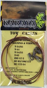 Karaya TCR3506 1/35 tow cables set for Soviet/Russian tanks/vehicles - Picture 1 of 4