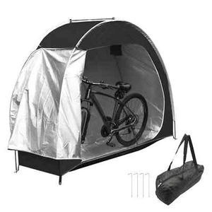 210D Oxford Bike Storage Tent Waterproof Outdoor Bicycle Shed For Garden - Bild 1 von 9