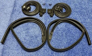 1968 1969 Camaro Firebird Door Roof Rail Weatherstrip Kit 4pc LH RH 68 69 - Picture 1 of 5