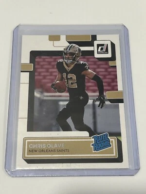 2022 Panini Donruss - Rated Rookie Optic Preview Holo #P-309 Chris Olave (RC) - Image 1 of 2