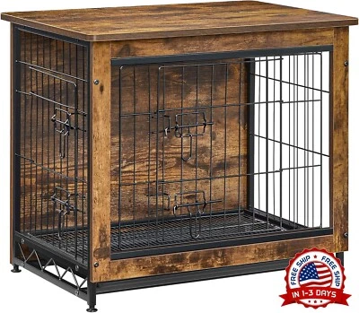 Caseta Para Perros Con Bandeja Extraíble Multiusos Y Puerta Doble NUEVO US 2025 - Image 1 of 4