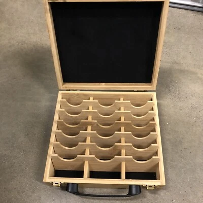 Groomer's Best Friend Bamboo Clipper Blade Storage Box 21 Standard Size