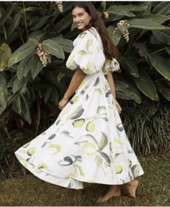 Aje Zest Midi Dress White AU 8 US 4 BNWT Cut Out Designer Occasion - Picture 1 of 12