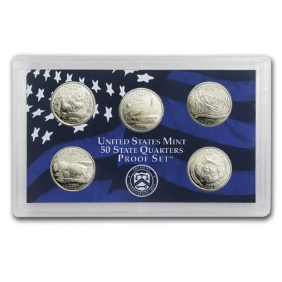 2006 S 50 State Quarters Proof Set - Nevada - Nebraska - Colorado - ND - SD - Image 1 of 4