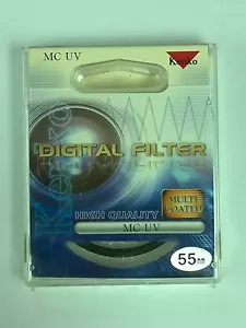Filtro UV Genuino Kenko 55mm ALTA CALIDAD MC - Imagen 1 de 2