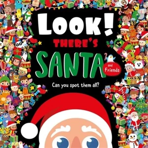 NEW LOOK THERE'S SANTA and his friends search and find CHRISTMAS 9781837952663 - Foto 1 di 1