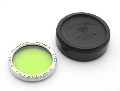 Rollei Bayonet 1 Light Green (Hellgrun) Filter (#1) - Inc Original Case - Image 1 of 2