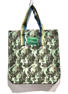 Borsa a mano 14" cotone eco shopping borsa a mano generica verde mimetico naturale KB1-41 - Foto 1 di 2