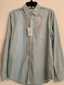 NWT Croft & Barrow Men’s LS Button Down Sz S River Green Retail: $40 (MW-313) - Picture 1 of 6