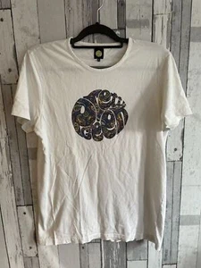 T-shirt uomo bianca graziosa verde taglia media P2P - lunghezza 19,5” - 27,5” - Foto 1 di 6