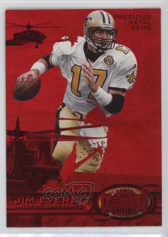 1997 Skybox Metal Universe PMG Red /150 Jim Everett #85