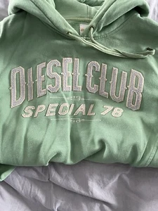 Diesel Hoodie XXL Grün prp Jeans Kapuzenpullover eher XL - Bild 1 von 11