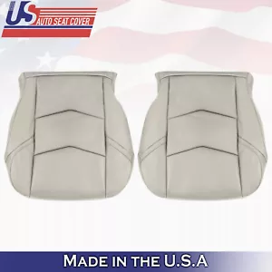 2015 to 2020 For Cadillac Escalade Driver & Passenger Bottom Leather Covers Tan - Picture 1 of 8
