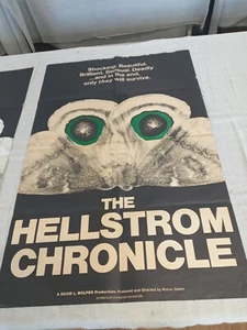 The Hellstrom Chronicle 1971 Sci-Fi Art Rare Original UK Filmplakat 41 x 27"  - Bild 1 von 7