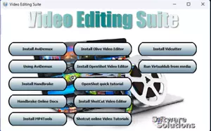 Video Suite Collection of multiple Video Converters, Video Editing tools - Picture 1 of 3