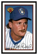 1989 Bowman #146 ROB DEER Milwaukee Brewers