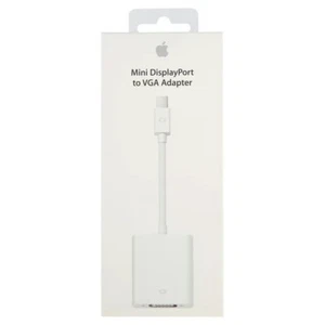 Apple OEM Original (A1307) Mini DisplayPort to VGA Adapter - White (MB572Z/B) - Picture 1 of 6