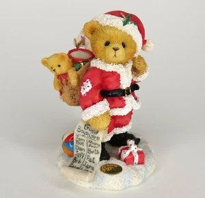 Statuina Babbo Natale orsacchiotto di Natale Nickolas 1995 cari orsacchiotti 141100 - Foto 1 di 8