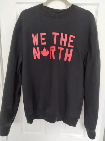 Mitchell and Ness Toronto Raptors We the North Crew Neck Sweatshirt Large Cover