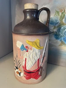 "Jarra de whisky Moonshine Hillbilly Country Man Beagle pintada Tilso Japón 8,5"" de colección" - Imagen 1 de 12